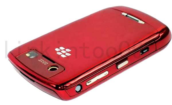 Chrome Cover Housing Blackberry Curve 8900 red+tools  