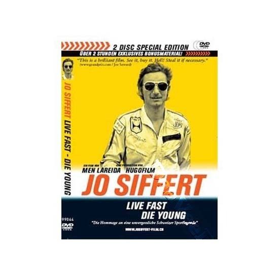 Jo Siffert Live Fast   Die Young NEW PAL Arthouse DVD  