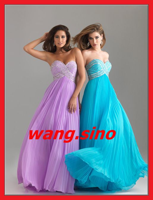   Chiffon Formal Party Evening Gowns Prom Dresses Wedding Dress  