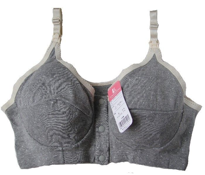 2012 New underwear Front CLasps breast feeding nursing bra **Greys 