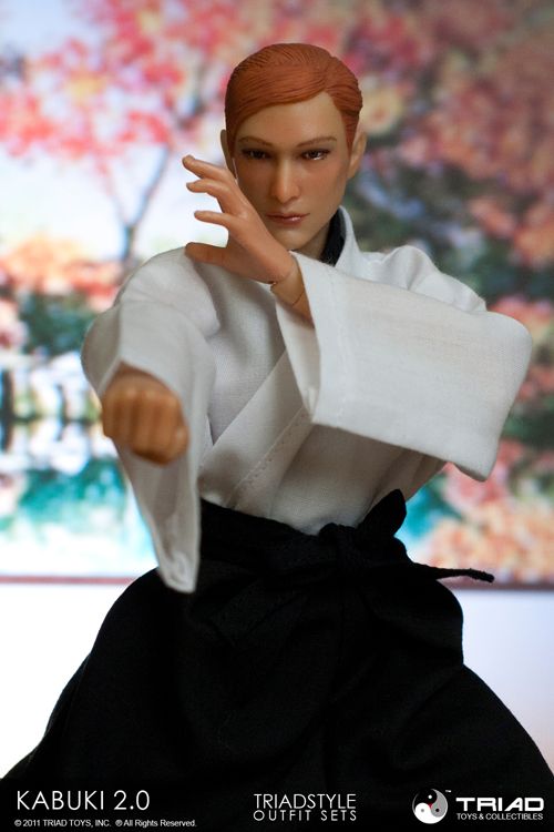 Triad Toys KABUKI 2.0 Female Martial Arts Outfit Set  