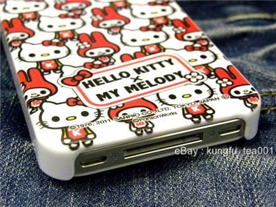 Hello Kitty My Melody x PansonWorks iPhone 4 Case Cover  