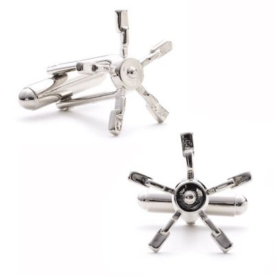 Bank Vault Cufflinks Financial Cuff Links  