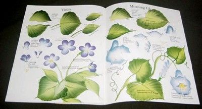  One Stroke 50 Flowers w/ Donna Dewberry DVD to Paint & Matching Book 