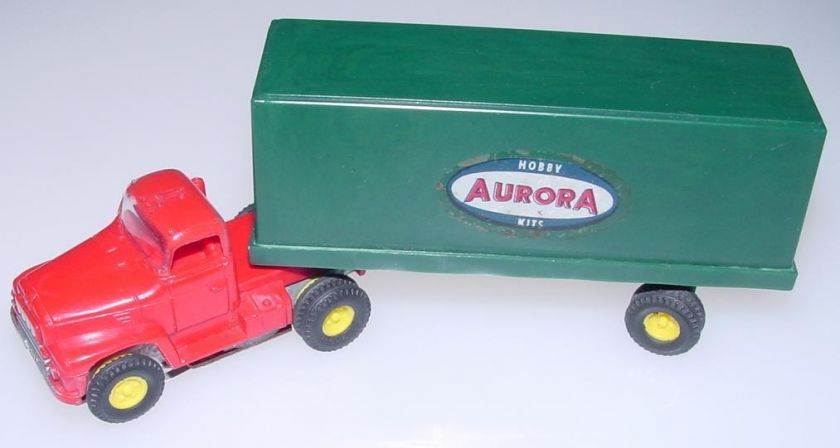 VIBRATOR RED HO SLOT CAR TRUCK CAB SEMI & VIBE LOGO VAN  