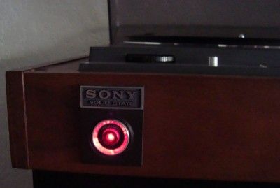 RARE SONY PS 1800A STEREO SOLID STATE BELT DRIVE TURNTABLE.  