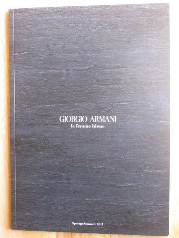 Giorgio Armani la femme bleue Spring Summer 2011  