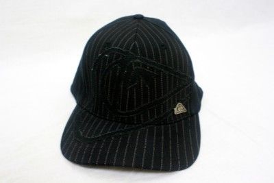 New Quiksilver Cap Pinstripe Quik Fit Hat  