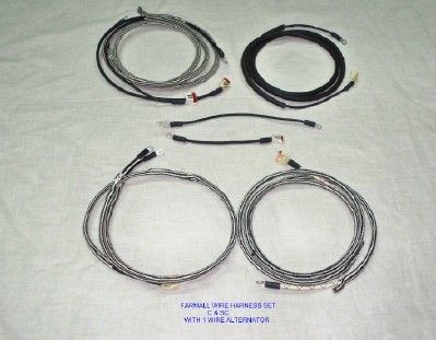 FARMALL IHC C SC Super C Gas Complete Wiring Harness  