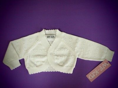 NWT BABY GIRL POINTELLE SWEATER CK291013 (0 24months)  