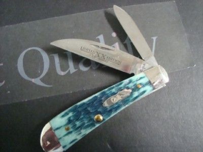 Case XXIV Sway Back Jack Knife 11572 Blue Lagoon NEW  