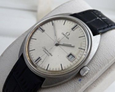 RARE VINTAGE OMEGA SEAMASTER COSMIC MANUAL WIND ORIGINAL WHITE DIAL 