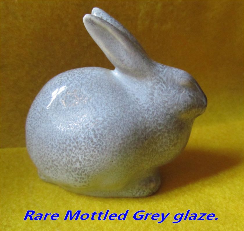 1960 Rookwood Rabbit Paperweight Animal   MINT UnCrazed   Rare Glaze 