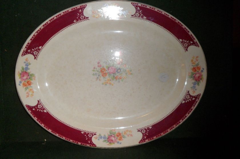 HOMER LAUGHLIN BRITTANY 10.5X13 PLATTER K 39 N 6  