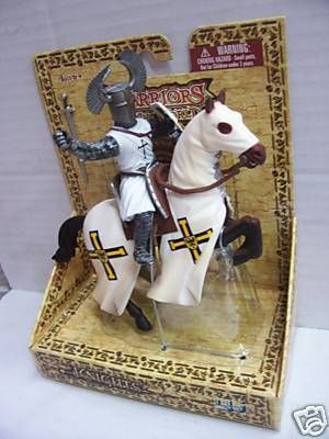 Toy Soldier 1/16 90mm Teutonic KNIGHT on HORSE  