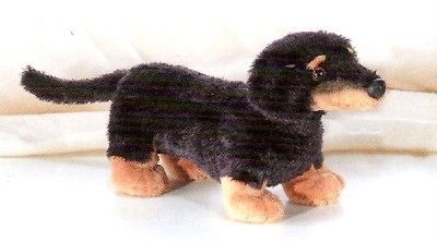 Plush Aurora Stuffed Animal Weiner Dachshund Dog NWT  