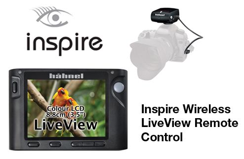 Hahnel INSPIRE   LiveView Remote for Canon DSLR  