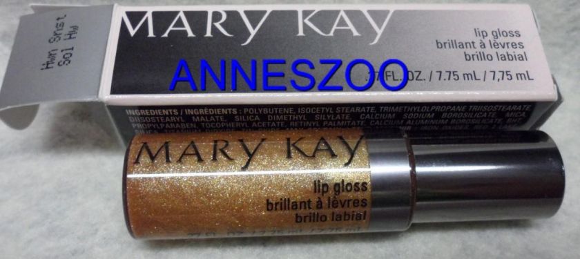 HAWAIIAN SUNSET Mary Kay COASTAL COLORS LIPGLOSS sparkl  