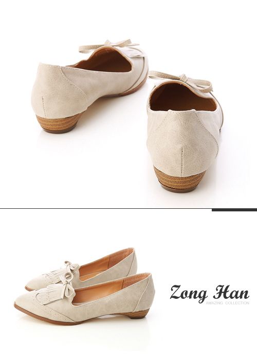 BN Fringe Tassel Casual Style Oxfords Flats Womens Shoes in 3 color 