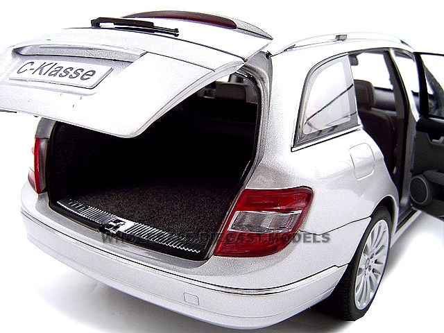 2007 2008 MERCEDES C CLASS WAGON SILVER 118 MODEL  