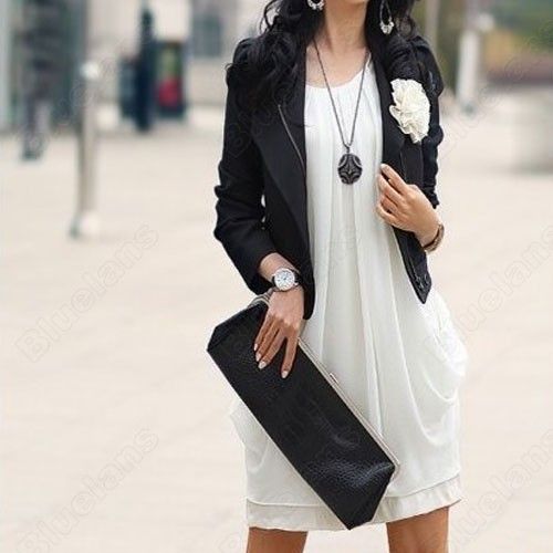 Fashion Women Lady Graceful Gentle Womanly Chiffon Sleeve Show Thin 