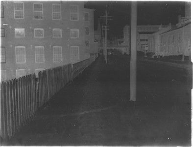 VINTAGE 6x8 GLASS NEG DOWNTOWN HAVERHILL WINTER STREET  