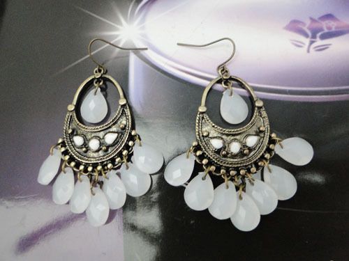 Bohemia Retro Waterdrop Dangle Earrings XMAS GIFT JE229 On Sale 