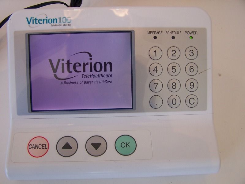 VITERION 100 TELEHEALTH MONITOR USED  