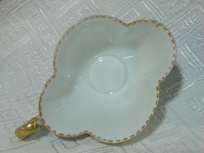 Meissen Quatrefoil Cup & Saucer  