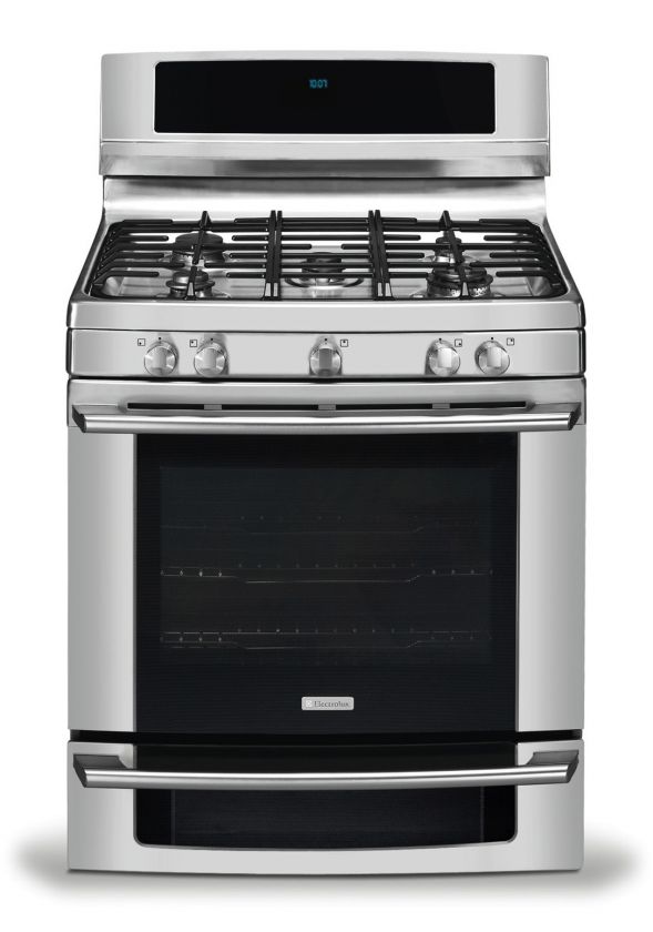 Electrolux Stainless Steel Gas Freestanding 30 Inch Range EW30GF65GS