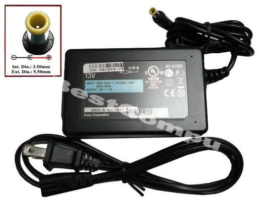 AC Adapter for Sony iPod Speakers SRS GU10iP AC E1320  