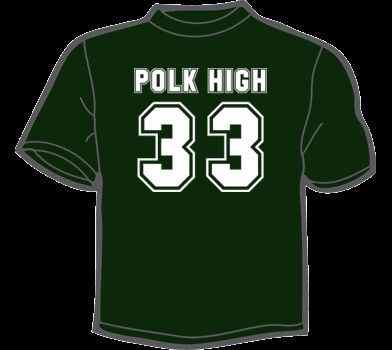 POLK HIGH 33 T Shirt al bundy married with children dvd  