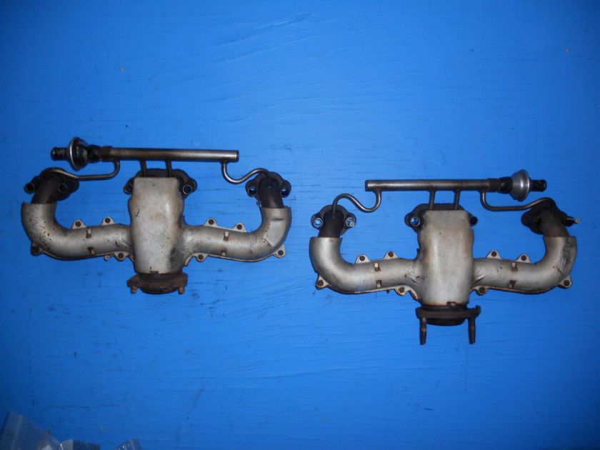   C4 CORVETTE OEM TUNED PORT INJECTION EXHAUST MANIFOLDS WITH AIR TUBES