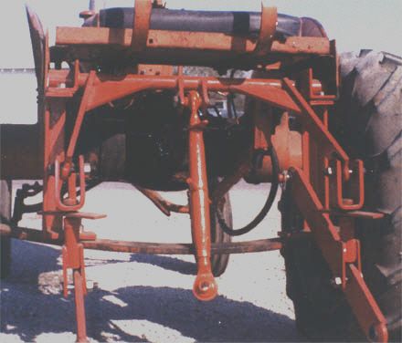 Three point hitch for Allis Chalmers B & C tractor  