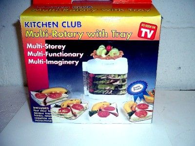 KITCHEN CLUB MULTI ROTARY MULTI LEVEL TRAY  