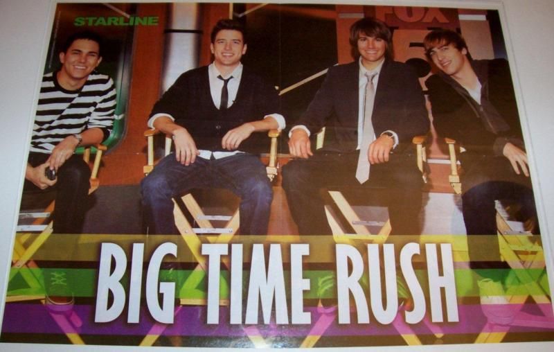 BIG TIME RUSH   KENDALL SCHMIDT   JAMES MASLOW   POSTER  