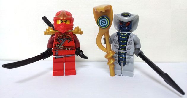 Brand Korea Lego 9441 Ninjago Minifigures Lot Set Figure Kai ZX Rattla 