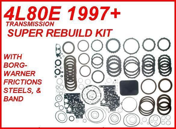 GM4L80E 97+ TRANS SUPER REBUILD KIT W/BORG WARNER  