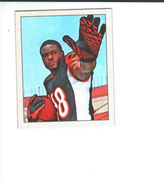 2011 Topps FB 1950 Bowman Mini #95 A.J. Green Bengals  