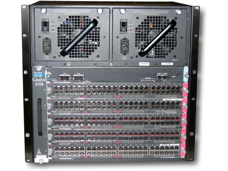 CISCO 4506 Configured Switch Used WS C4506 4500 Series  