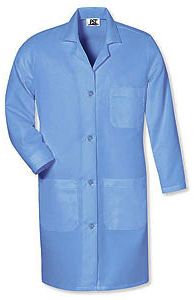 Lab/Shop Coat Set of 13    Bakers Doz    Red Kap 5 Button Med Blue 