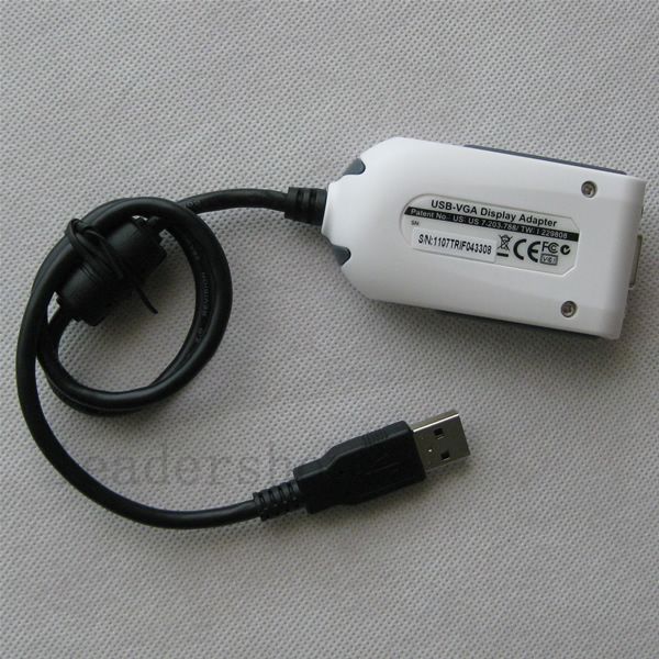 USB to VGA Adapter USB 2.0 Extra Monitor Multi Display  