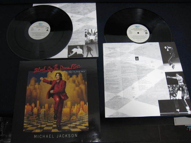 Michael Jackson Blood On The Dancefloor EU Vinyl 2 LP  