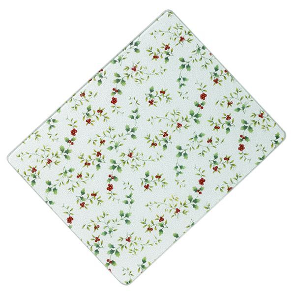 Pfaltzgraff Winterberry Glass Cutting Board, 12 x 15 045908013998 