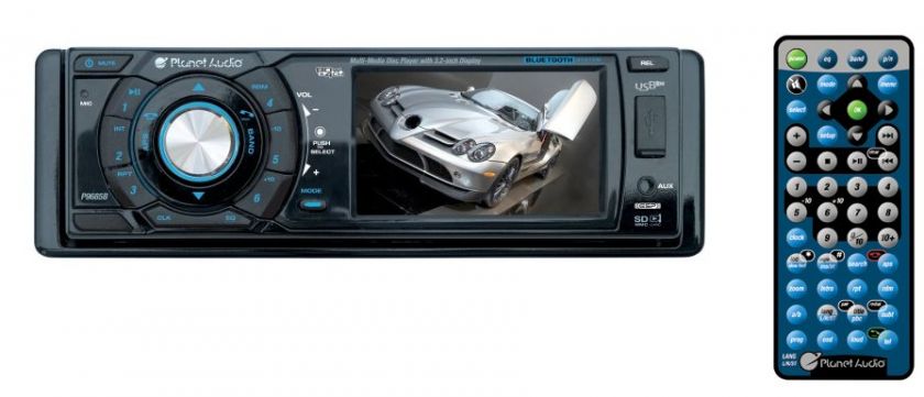   P9685B 3.2 TFT In Dash DVD/CD//USB Car Player Bluetooth  