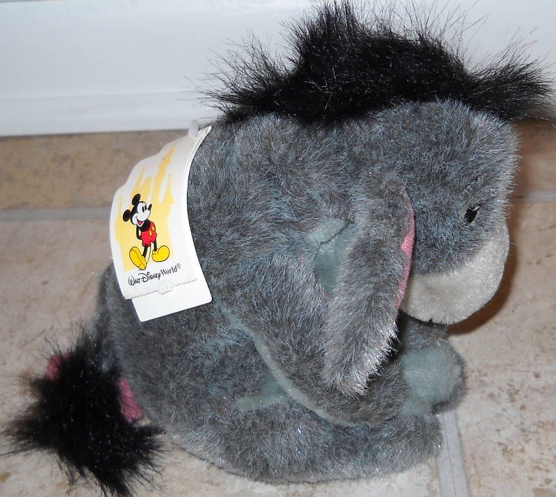 RARE EEYORE DOLL WALT DISNEY WORLD POOH DISNEY NEW  