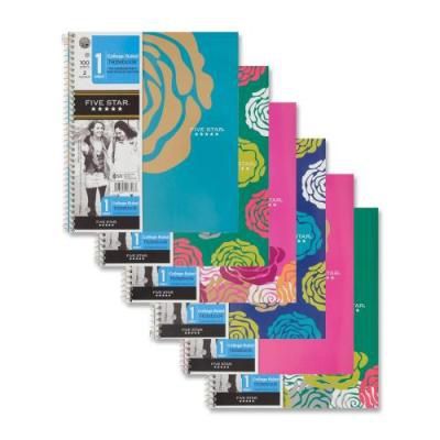 Five Star   06348   1 Subject Notebook   3 Item Bundle   Wirebound 