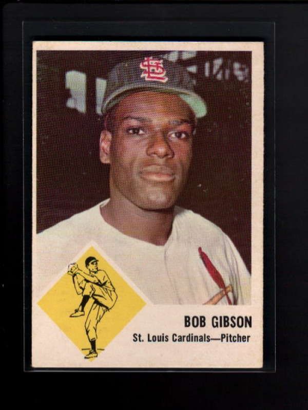 1963 FLEER #61 BOB GIBSON VG B2298  