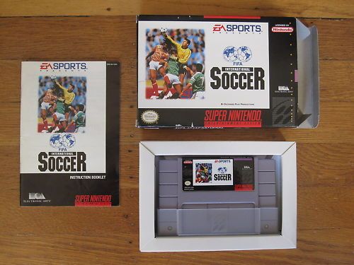 FIFA International Soccer (Nintendo SNES) Complete Exc  