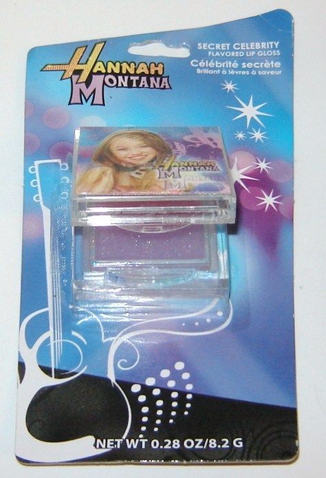 DISNEY HANNAH MONTANA Flavored Lipgloss Duo Compact  